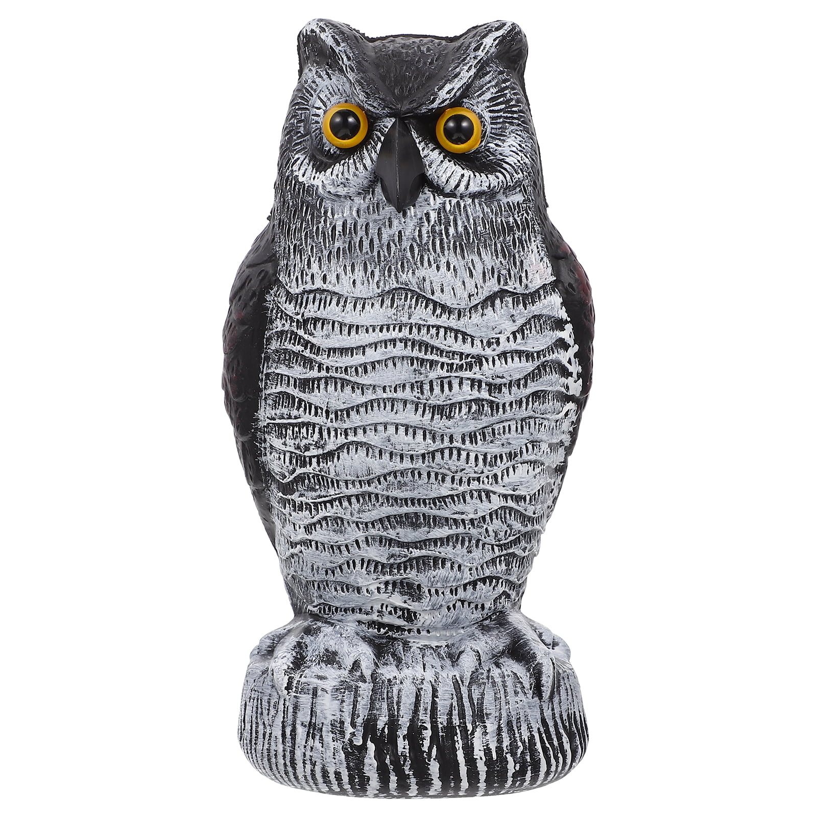 NUOLUX Owl Statue Garden Owls Figurine Figurines Animal Sculpture Yard