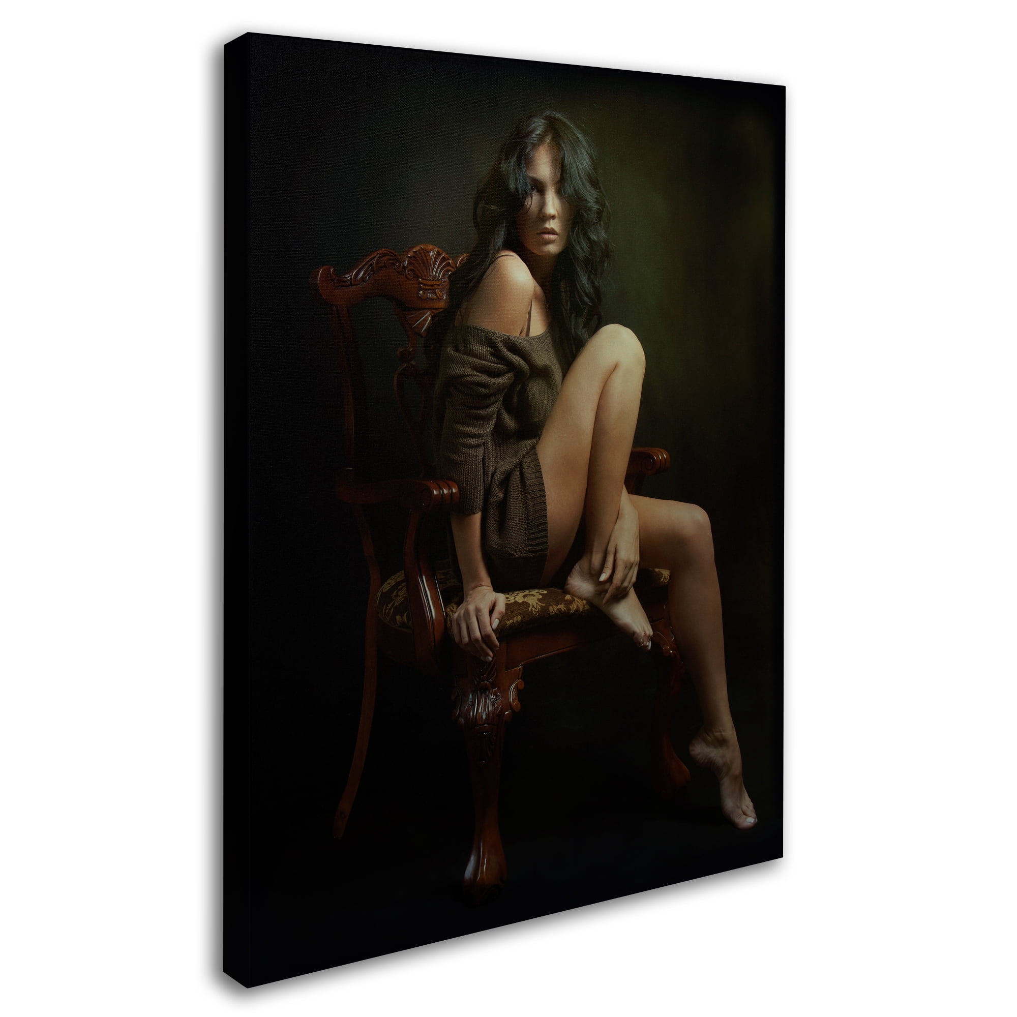 Zachar Rise 'Portrait Of Helen' Canvas Art