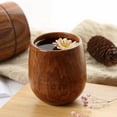 thumbnail image 6 of Jujube Wood Cup Solid Wood Water Cup Tea Trumpet Coffee Cups Antique Mug Drinkware For Japanese Style Kitchen House Drinkware, 6 of 7