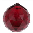 thumbnail image 2 of Rollbacks & More 30mm Red Crystal Ball Prisms, 2 of 8