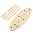 thumbnail image 2 of Herramienta para hacer moños de cinta, herramienta ligera para hacer moños de madera, herramienta para hacer moños diseñada para el futuro, 2 of 12