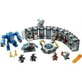 thumbnail image 3 of LEGO Marvel Avengers Iron Man Hall of Armor 76125 Building Kit Marvel TonyStark Iron Man Suit Action Figures (524 Pieces), 3 of 5