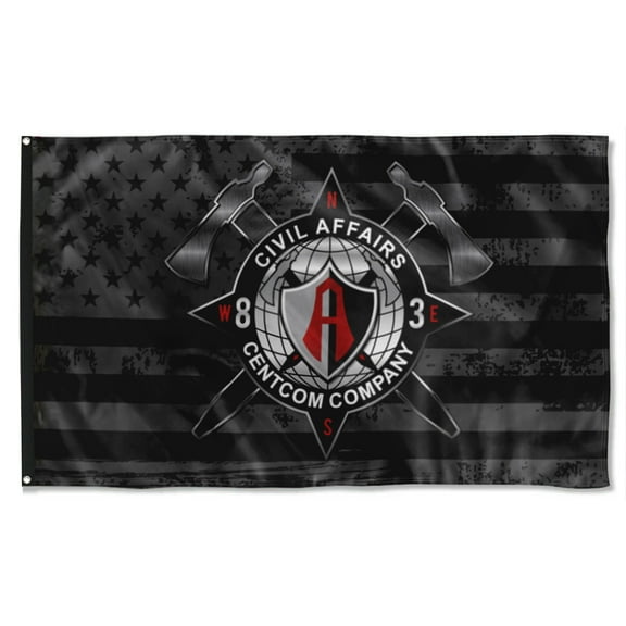 Cayyon 83rd Centcom Company Us Subdued Flag 3x5Feet Military Banner with 2 Brass Grommets