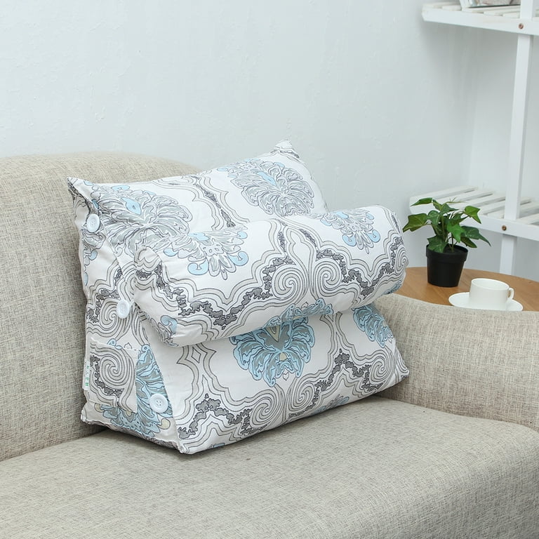 Wedge shape pillows top