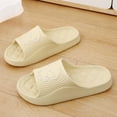 thumbnail image 2 of Womens Beige Cute Puppy Slide Sandals EVA Platform Comfy Quilted Footbed Waterproof Slides for Pool Beach Indoor Outdoor,Size 3.5-5, 2 of 7