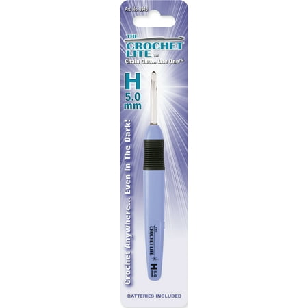 Crochet Lite Crochet Hook, Size H/5mm, Lavender