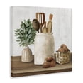 thumbnail image 2 of Stupell Industries Farmhouse Country Kitchen & Eggs Canvas Art, 17 x 17, by White Ladder, 2 of 8