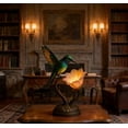 thumbnail image 5 of Flower Hummingbird Table Lamp - Cozy Ambiance Decorative Lamp for Bedroom, Ideal Holiday Birthday Housewarming Gift, Decorative Design Perfect for Bedroom, Living Room & Gift Giving, 1pc, 5 of 8