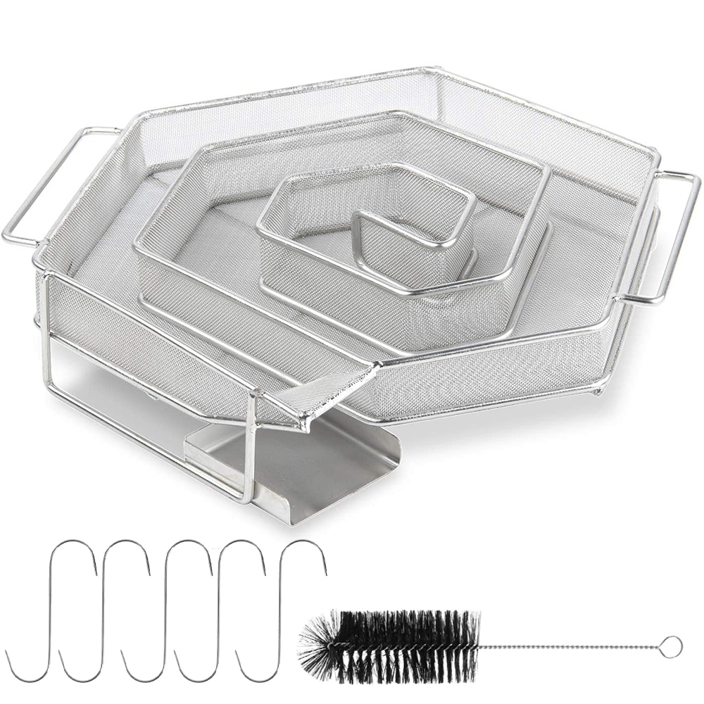 BBQ Cold Smoke Generator Grill Cooking Tool Smoking Meat Accessories