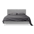 thumbnail image 1 of iEnjoy Home Premium Hypo Allergenic 4 Sheet Set Gray Full, 1 of 7