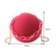 thumbnail image 3 of Bolsa de baloncesto con cadena, Bolsas de mano de terciopelo a la moda para adolescentes y niñas (rosa roja) Ndcxsfigh Para Estrenar, 3 of 9