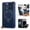 Navy Blue, variant on For Apple iPhone 16 Pro (6.3") Hybrid Bumper Invisible Stand Compatible with Magsafe 360° Ring Kickstand Shockproof Phone Case Cover by Xpression - Black