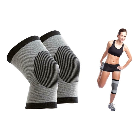 Bamboo Comfort Self-Warming Knee Support - 1 pair