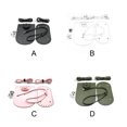 thumbnail image 4 of Bolsa de reparación Kit de reparación Strap Strap Drawstring Handbag Hacer accesorios Carteras Adultos Niños Mano Hecho A Mano Suministros Negros 7 Piezas Inevent AP004437-01, 4 of 7