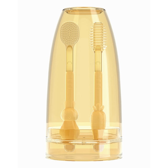 Juego de Cepillos de Dientes de Silicona para Bebés NikouMX
