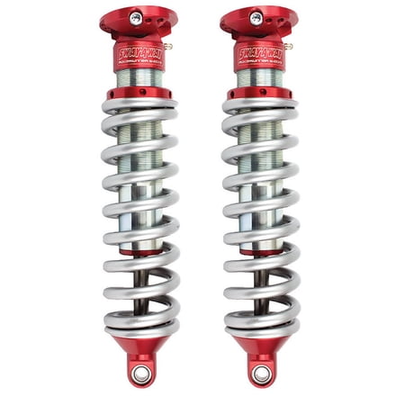 aFe Power 101-5600-07 Sway-A-Way Front Coilover Kit; 2.5 in. Diameter; Pre-Set For 2-2.5 in. Lift; Zinc Plated Steel Cylinder Bodies; CNC Machine Aluminum Components; Adj. Ride Height ;