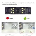 thumbnail image 2 of Riwesomey Cámara de visión trasera Cámaras de luz LED Cámara trasera de coche inalámbrica de visión trasera de respaldo Asistencia de Cámaras de salpicadero de coche, 2 of 6