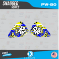 thumbnail image 2 of Kalair GFX Graphics Kit for Yamaha PW80 (1990-2008) Snagged Series, 2 of 5