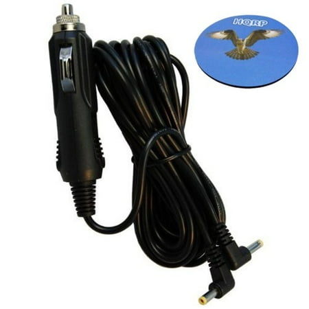 HQRP Car Charger for Yaesu FT-817 FT-817ND VX-8 VX-8R VX-8E VX-8GR VXA-150 VXA-210 VXA-220 VXA-300 VXA-700 VXA-710 Transceiver, 12-volt Vehicle Power Adapter + HQRP Coaster