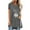 5-Gray, variant on Casual Ladies Tops And Blouses, Long Tunic Tunic for Women To Wear with Leggings Short Sleeve V Neck Flowy Shirts Plus Size Loose T-Shirts Blouse Womens V Neck Long Sleeve Tops