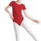 thumbnail image 1 of Leotardo manga corta color rojo para niña Camellia Brand 2011, 1 of 2