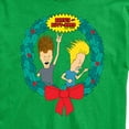 thumbnail image 3 of Beavis & Butthead - Rockin Wreath - Men's Short Sleeve Graphic T-Shirt, 3 of 5