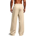 thumbnail image 6 of Rexolia Mens Heavyweight Sweatpants Loose Fit Joggers with Pockets Drawstring Athletic Casual Lounge Gym Outdoor Khaki S, 6 of 6