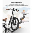 thumbnail image 2 of Electric Bike, Electric Fat Bike, All Terrain Bike 750w Powerful Motor with Shimano 7-Speed Transmission,36V 10Ah Car Quality Removable Battery, 26''Fat Tire Ebike 25MPH Snow Beach Adulte-Bicycle, 2 of 9