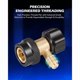 thumbnail image 5 of Adaptadores de conexión rápida ajustables para refrigerante R134a, alta y baja presión, 2 unidades., 5 of 5