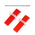 thumbnail image 1 of maskred 100pcs 1/1.5/2/2.5/3mm leveling Wedges Tile Level Spacers Clips Floor Tile Tool 3mm, 1 of 5