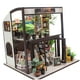 thumbnail image 1 of de Casa ñecas de Bricolaje con Accesorios para Muebles Y Luz LED, Juguete Artesanal de Madera a Escala 1:24, Regalo - Viajes en El Tiempo Y C Sunnimix Kit de casa de muñecas en miniatura de bricolaje, 1 of 8