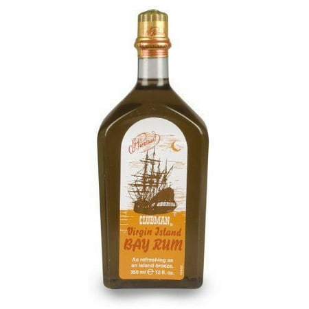 Clubman Pinaud Virgin Island Bay Rum Face Toner for Men, 12 Oz