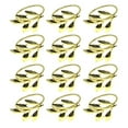 thumbnail image 1 of Elegant Metal Napkin Rings - 12 Pcs Handcrafted Holders for Weddings & Parties!, 1 of 10