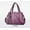 Purple, variant on Zipper Pu Tassels Design Women's Shoulder Bags Casual Large Capacity Bags for Women Bolsas Para Mujeres 여자 가방