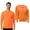 Safety Neon Orange 2 Pcs, variant on Zfeel high visibility long sleeve shirt, High Visibility Work Shirts, Pure Dry Fit Poly, hi-vis Safety Shirt, Neon Orange, Pack of 3, Size- M