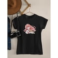 thumbnail image 3 of Anime Girl Tsundere Look T-Shirt Women -Image by Shutterstock, Female x-Large, 3 of 4