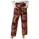thumbnail image 1 of Pantalones de pierna ancha retro de algodón y lino sueltos casuales con estampado de mujer de moda Fridja  hfkajh98844, 1 of 5