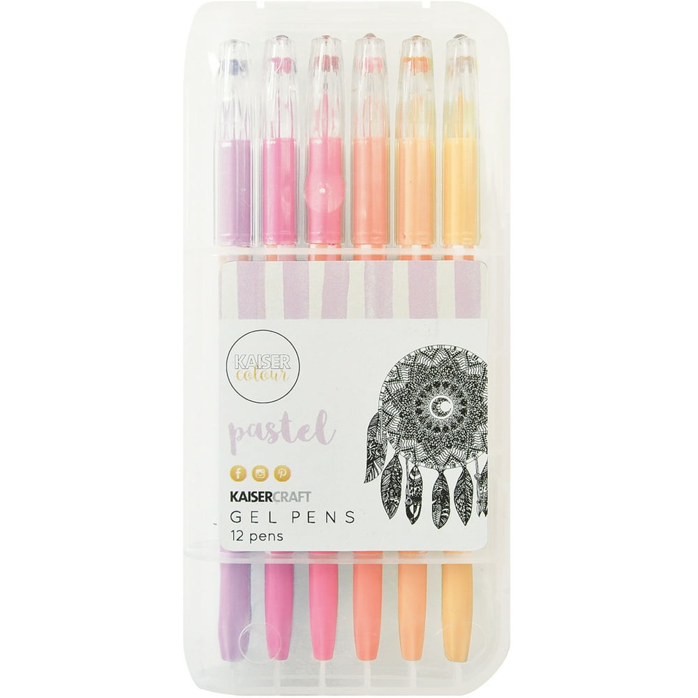 KaiserColour Gel Pens 12/PkgPastel