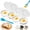 2pcs-White, variant on Microwave Egg Poacher with Lid & Handle, Quick Oil-Free Cooking, Non‑stick & Easy Clean, Dual Cavity Microwave Egg Poacher for Home, Office & Travel, Versatile Kitchen Essential