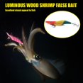 thumbnail image 3 of Señuelos de pesca de camarones de madera luminosa de 14cm y 20g cebo Wobbler Artificial (8) Hugtrwg Para estrenar, 3 of 8
