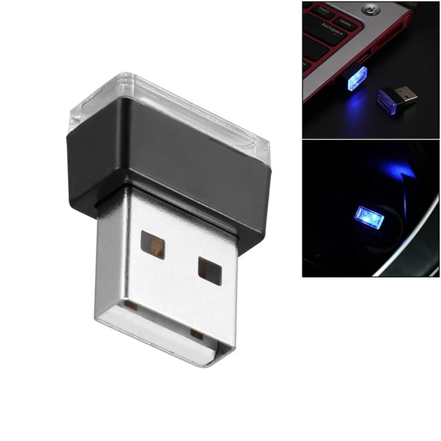 Speravity Luz USB, luces de ambiente para coche, encendedor de cigarrillos USB, decoración Interior de coche, lámpara Led USB Bombillas para automóviles No.1 Speravity VI008951-01