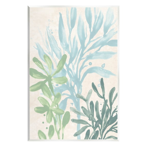 Stupell Industries Underwater Seaweed Botanicals Graphic Art Unframed Art Print Wall Art, Design by June Erica Vess