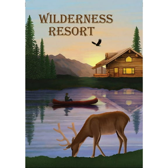 Premier Garden Size Flag - Wilderness Resort