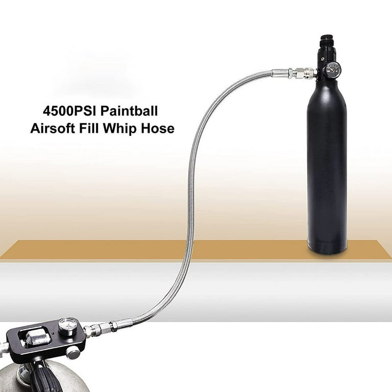 Maddog Paintball Fill Whip Hose Extension Stainless Steel 高級品 電動工具