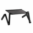 thumbnail image 2 of Portable Laptop Desk Notebook Stand Table Tray with Mouse Holder Sofa Bed Black, 2 of 14