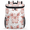 Multicolor 4, variant on Jiaoprinted Funny Cartoon Dogs Portable Leakproof Cooler Backpack, Dogs Insulated Backpack Cooler for Picnic Camping