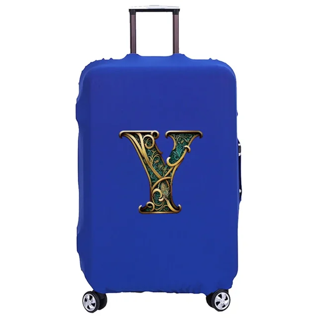 Housse de Valise Lavable Housse de Protection Étui Anti-Rayures Housse Adaptée Motif Imprimé Graphique Convient à 18-32 Pouces 8Graphic Letter Y S