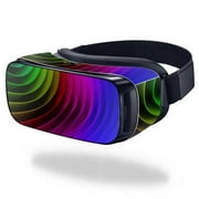 Skin Decal Wrap Compatible With Samsung Gear VR (Original) cover Sticker Design Color Wheel