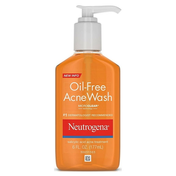 Neutrogena Oil-free Acne Wash, 6 Fl Oz Part No. 01710 (1/ea)