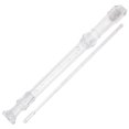 thumbnail image 4 of Minkissy 1 Set Transparent Alto Recorder Instrument for Music Education for Children, 4 of 6
